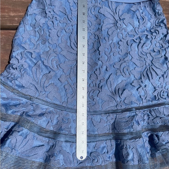 Tadashi Shoji NWT, Kennedy in a gorgeous dusty blue (black is a stock photo) - Picture 5 of 8